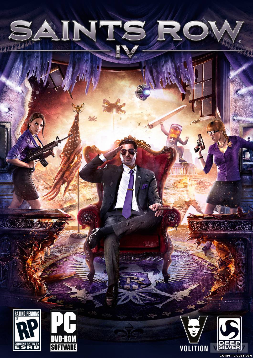 Saints Row 4: Commander-in-Chief Edition + Season Pass DLC (2013/PC/ENG)